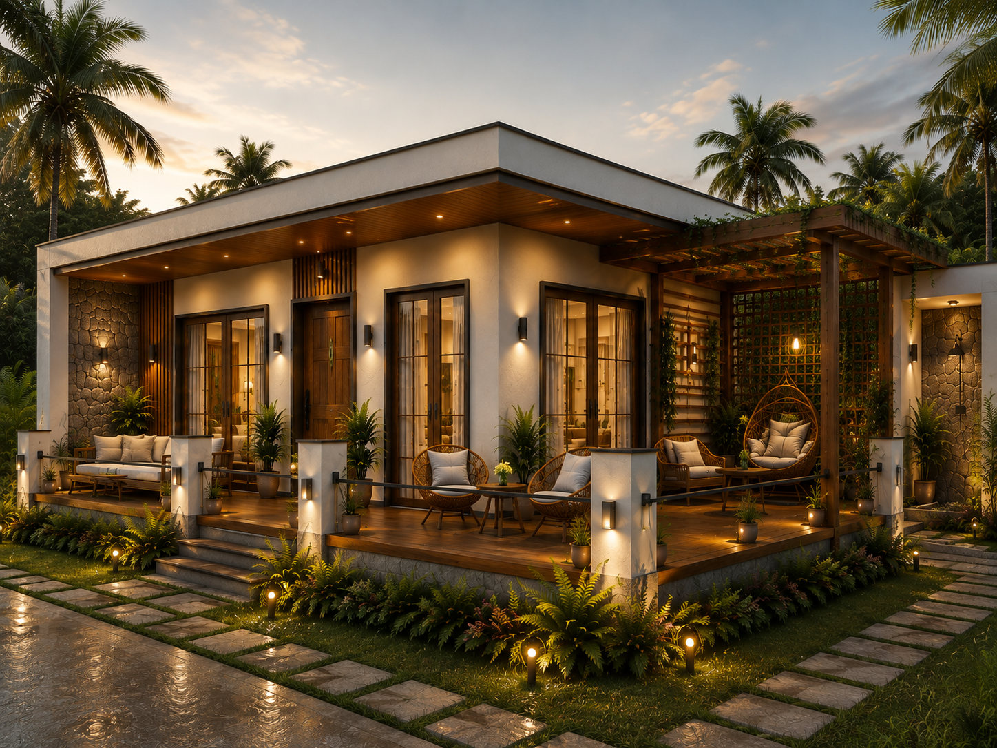 Retro Resort farm house